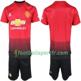 Tenue Manchester United Enfant Domicile 2018-2019 Maillot de Foot